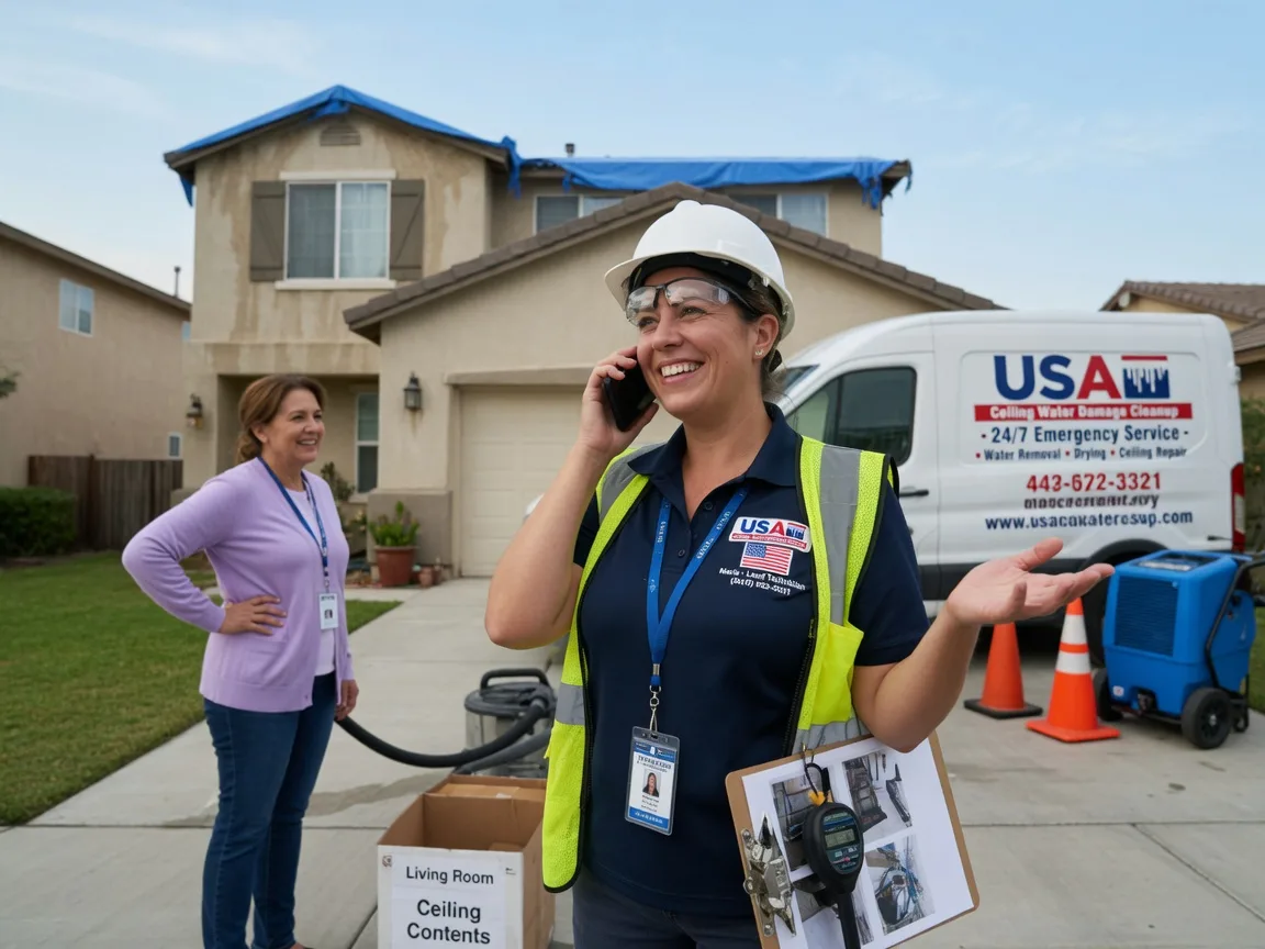 Ceiling Water Damage Restoration Amelia, LA FAQs